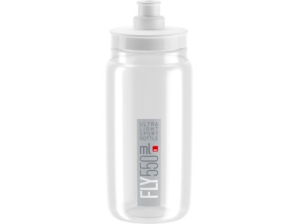 ELITE láhev FLY 21' čirá/šedé logo, 550 ml
