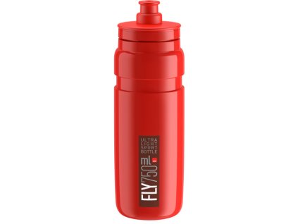 ELITE láhev FLY 21' červená/bordeaux logo, 750 ml