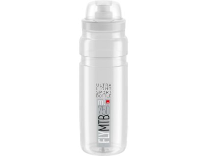 ELITE láhev FLY MTB 21' čirá/šedé logo, 750 ml