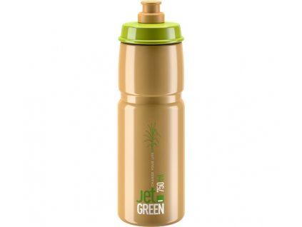 ELITE láhev JET GREEN 21' hnědá/bílé logo 750 ml
