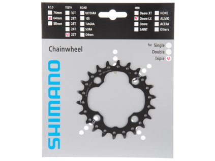 SHIMANO převodník MTB/Trekking-ostatní 22 z 10 spd dvojpřevodník AA/AC/AY