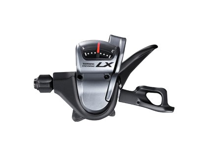 SHIMANO řadící páka SL-T670 Deore LX levá 3 rychl stříbrná + sleva na další nákup