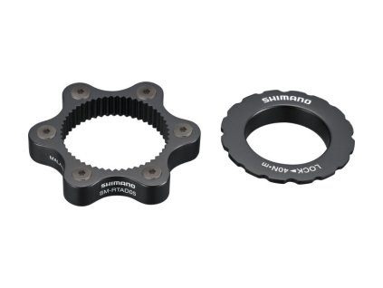 SHIMANO adaptér brzdového kotouče MTB-ost SM-RTAD z center lock na 6 šroubů + sleva na další nákup