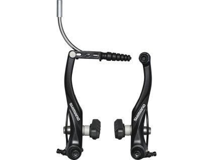SHIMANO brzda ALIVIO BR-T4000 V-brzda přední S65T 25 mm černá nebal