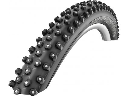 SCHWALBE plášť ICE SPIKER PRO, 57-584, 27.5x2.25, LiteSkin, 378 Spikes Winter, 835 g, černá