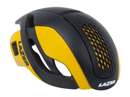 LAZER přilba silniční Bullet mat černá žlutá (M)