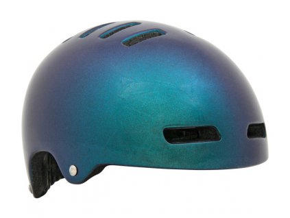 LAZER přilba Armor LED/ kovová flake zelená L + led + sleva na další nákup