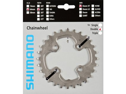 SHIMANO převodník XT FC-M785 28 z 10 spd dvojpřevodník AJ pro 40-28 z