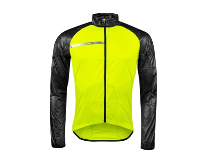 Bunda FORCE WINDPRO neprofuk, fluo-černá