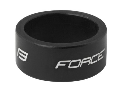 Podložka FORCE 1 1/8" AHEAD 15 mm Al, černá