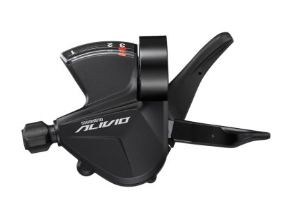 SHIMANO řadící páčka ALIVIO SL-M3100 levá 3 rychl objímka s ukaz nebal