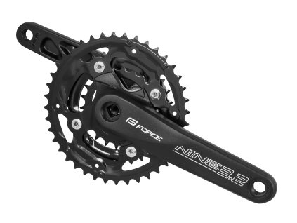 Kliky FORCE NINE3.2 Al 40/30/22z 175mm,černé