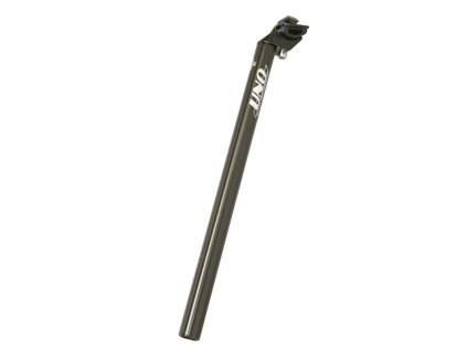 Sedlovka 27,2/400 mm Al, UNO se zámkem černá + sleva na další nákup