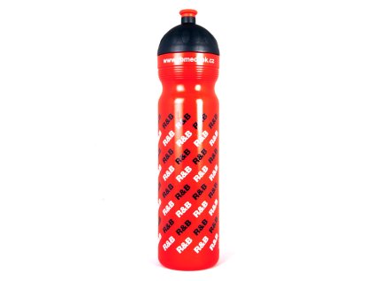Láhev R+B 1,0 l UNI RB červená + sleva na další nákup