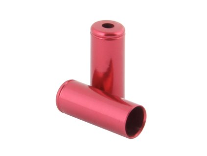 Koncovka bowdenu 5 mm CNC Al červená
