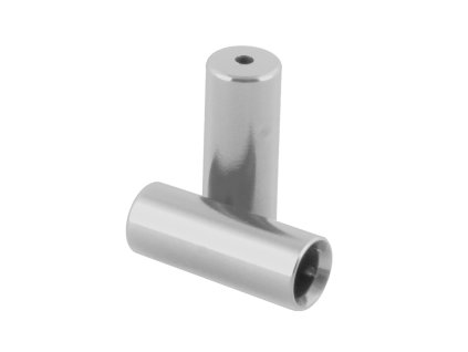 Koncovka bowdenu 4 mm CNC Al stříbrná