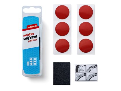 Lepení Weldtite Self Seal Red Devils - sada 7 ks