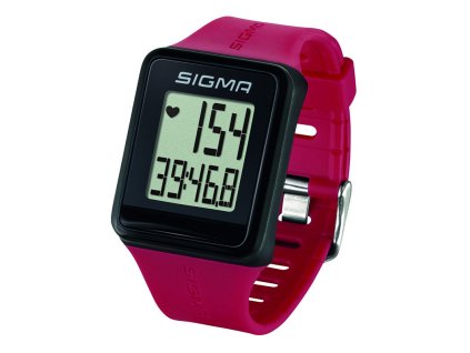 Pulsmetr Sigma iD GO růžová akce