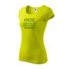 Tričko Apache Lime, L lady