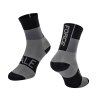 Ponožky FORCE HALE, fluo-černo-šedé