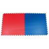 TATAMI EVA 40 červená/modrá 1x1 m - 4 cm  + sleva na další nákup