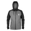 Mikina TSG Aero zip hoodie Black grey, L