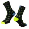 Ponožky FORCE MOTE, černo-modro-fluo