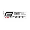 NÁLEPKA FORCE NA AUTO 125X39MM ČERNÁ
