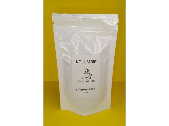 * Kolumbie Supremo - zelená káva * 100g mletá