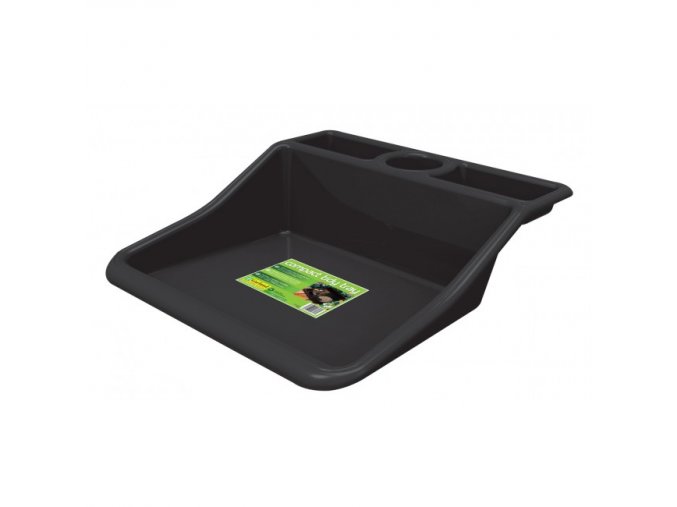g185b compact tidy tray black