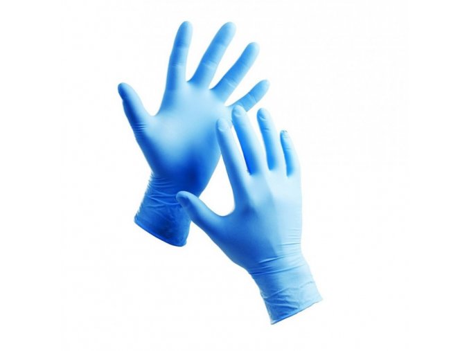 ochranne jednorazove nitrilove rukavice