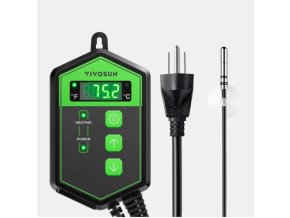 vivosun heat mat thermostat s teplotni sondou