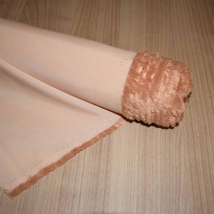 Viskóza s bavlnou na pláště a kabáty Salmon