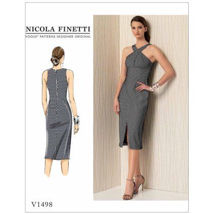 Střih V1498 Nicola Finetti | šaty