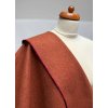 100% vlna na kabáty a obleky Copper Red