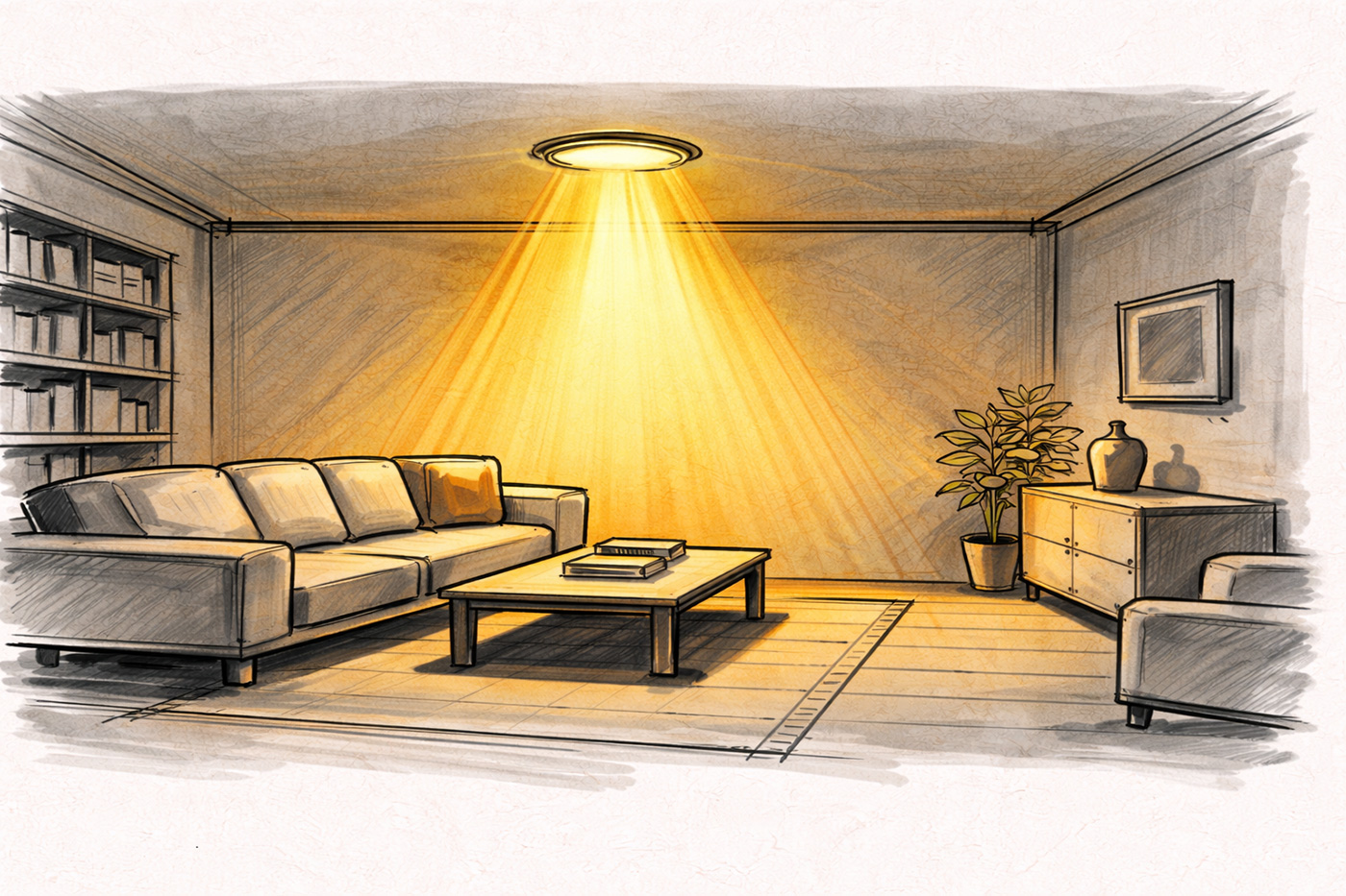 Proč váš obývací pokoj večer ztrácí kouzlo (a jak ho vrátit zpět)