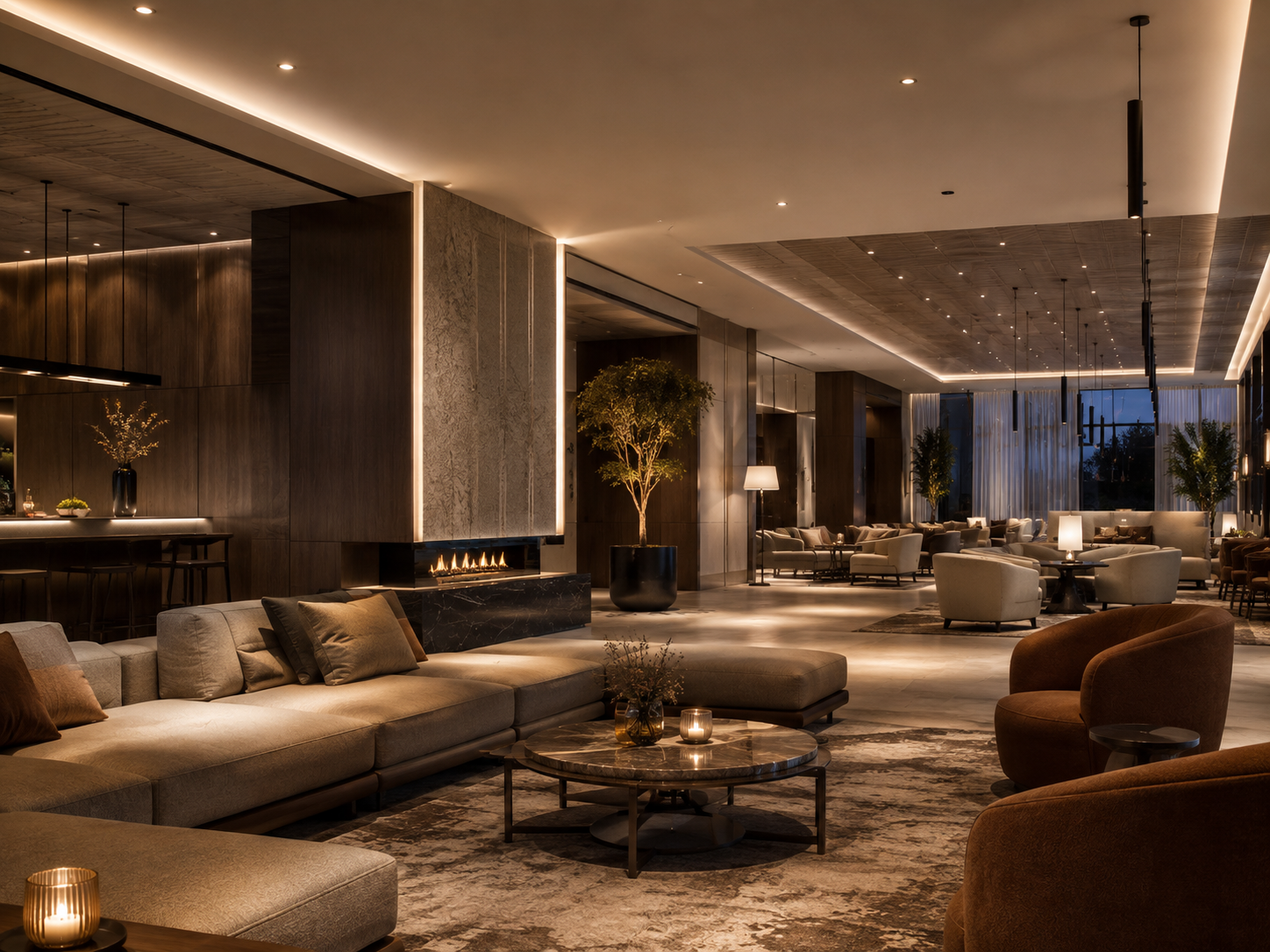 Realizace osvětlení Hotel Grand Majestic Praha