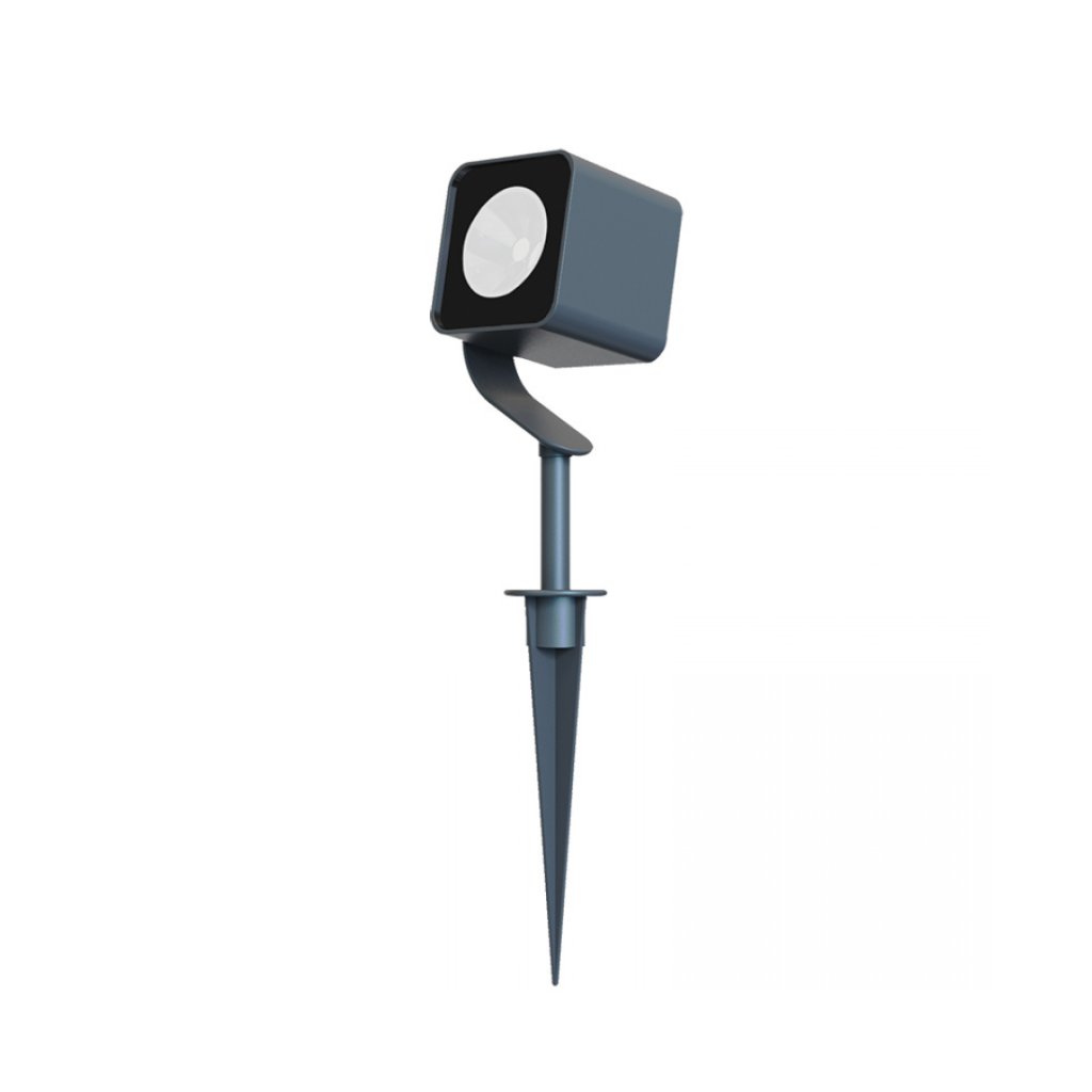 zambelis lights outdoor exterior decor spike garden post light luminary led aluminium graphite ip65 distributor E286 900x1100w