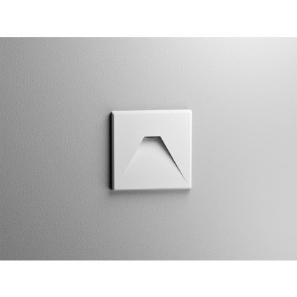 Zápustné nástěnné čtvercové LED svítidlo WALK II IP44