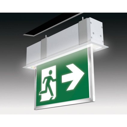 Stropní zapuštěné nouzové LED svítidlo SEC FALCON-V