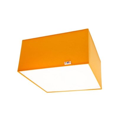 Veselé hranaté stropní osvětlení o rozměrech 350 x 350 x 250 mm E27