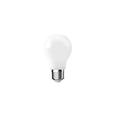 LED žárovka NORDLUX Filament, E27, 2,1 až 8,2 W, 2700 K, mléčná