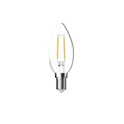 Čirá LED svíčka NORDLUX Filament E14 1,2 až 5,9 W, 2700 K