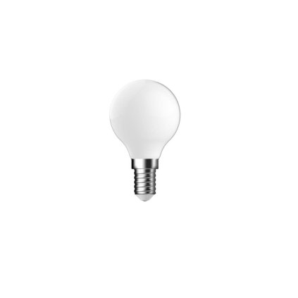 LED žárovka NORDLUX Filament, E14, 1,2 až 6,8 W, 2700 K, mléčná