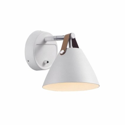 NORDLUX Strap nástěnná lampička s koženým popruhem
