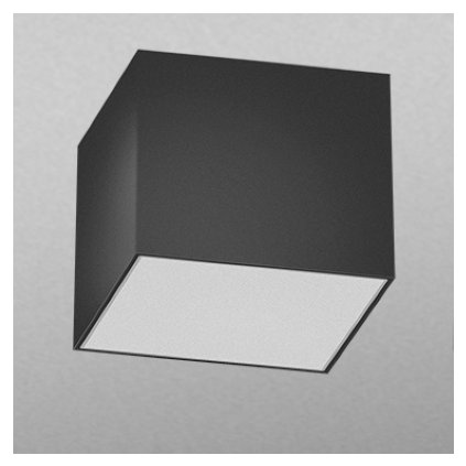 Stropní LED svítidlo Mivvy TUBO IP40 150 × 150 mm stmívatelné DALI
