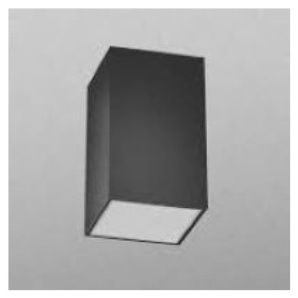 Stropní LED svítidlo Mivvy TUBO IP40 75 x 75 mm