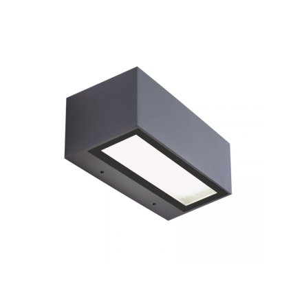 zambelis lights outdoor exterior garden scone wall mounted facade lantern porch led aluminium distributor dark grey E261 900x1100w