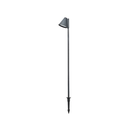 zambelis lights outdoor exterior decor spike garden post light luminary led aluminium graphite ip65 distributor E3282 1200x1600h
