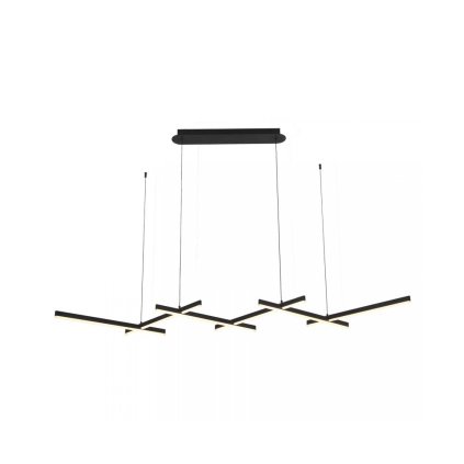zambelis lights indoor interior pendant decorative luminary led 3000k metal black mat dimamble triac 1948 1800x2200w